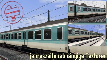 Mitteleinstiegswagen ABy, Byu, Bybdzf (mintgreen)