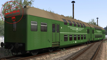 Doppelstockwagen DBx
