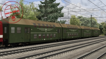 Doppelstockwagen DBvq & DBvu