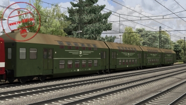 Doppelstockwagen DBvq & DBvu