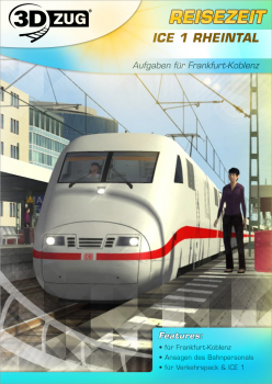 Reisezeit ICE 1 Rheintal