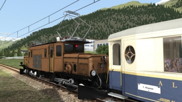 RhB Crocodil Train Ge 6/6 I