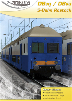 3DZUG - Doppelstockwagen DBvq & DBvu - "S-Bahn Rostock"