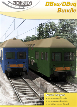 3DZUG - Doppelstockwagen DBvq & DBvu Bundle