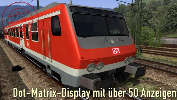 Mitteleinstiegswagen ABy, Byu, Bybdzf (verkehrsrot)