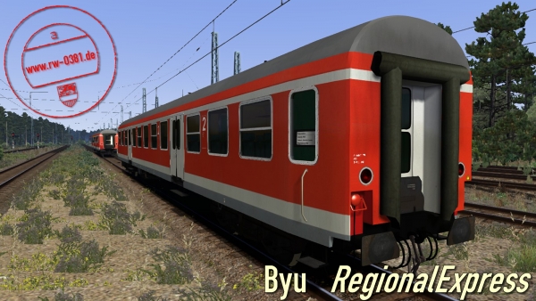Mitteleinstiegswagen ABy, Byu, Bybdzf (verkehrsrot)