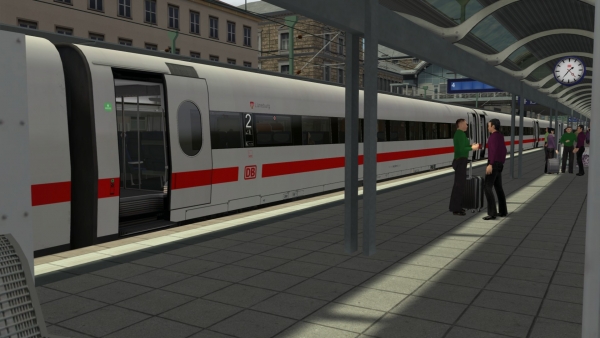 Reisezeit ICE 1 Rheintal