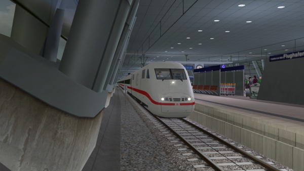 Reisezeit ICE 1 Rheintal