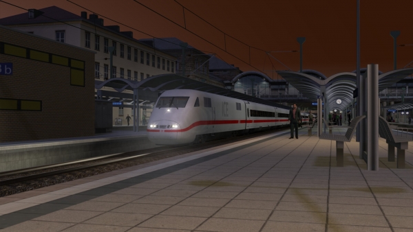 Reisezeit ICE 1 Rheintal