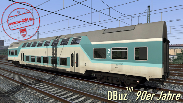 Doppelstockwagen DBuz 747