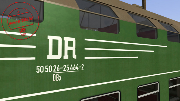 Doppelstockwagen DBx