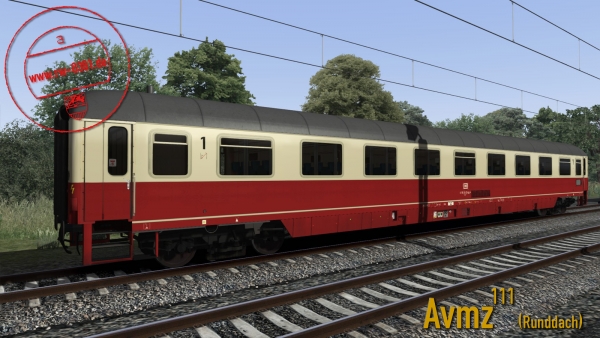 Compartment Coach - Avmz 111 Intercity '79