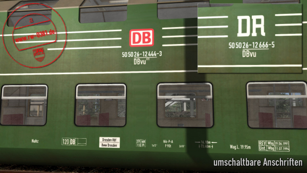 Doppelstockwagen DBvu