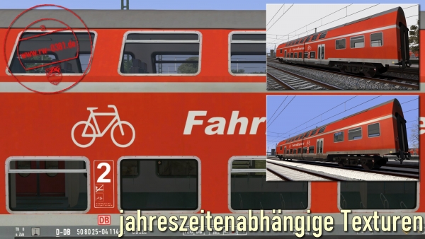 Doppelstockwagen DBuz 748 "FahrradExpress"