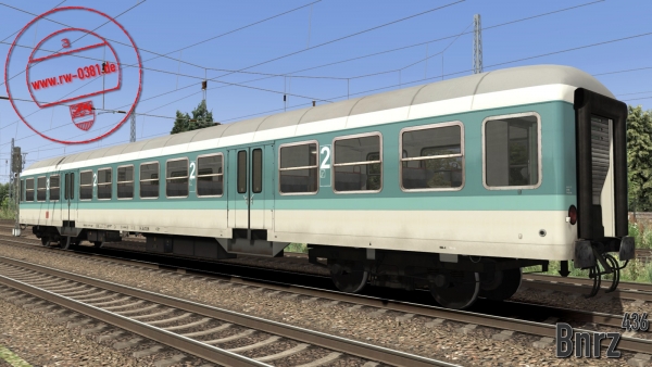 n-Coaches "Karlsruher cab car" (mintgreen)