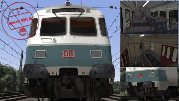 n-Coaches "Karlsruher cab car" (mintgreen)