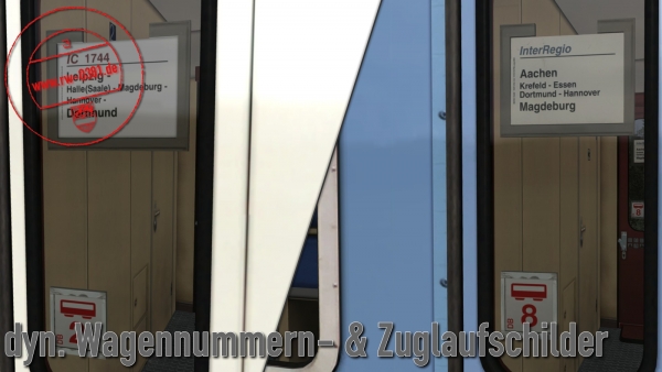 Abteilwagen Bimz 259 & Bimdz 267 (longdistance)