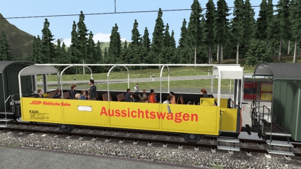 RhB Crocodil Train Ge 6/6 I