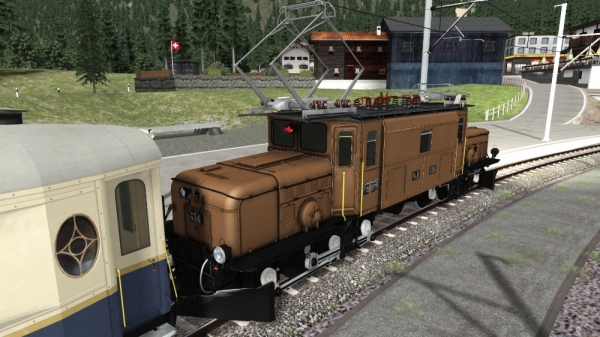 RhB Crocodil Train Ge 6/6 I