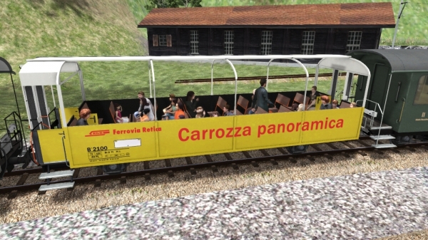 RhB Crocodil Train Ge 6/6 I