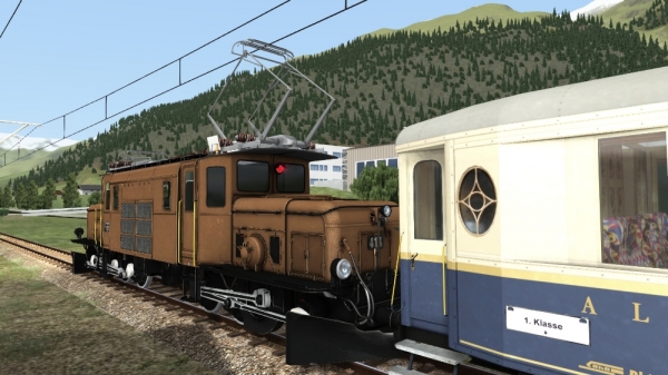 RhB Crocodil Train Ge 6/6 I