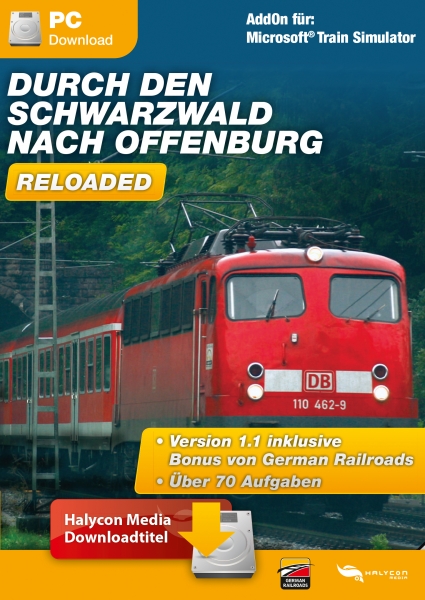 Durch den Schwarzwald nach Offenburg -Reloaded - AddOn für MS Train Simulator
