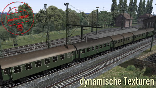 Bundesbahn Coaches (Umbau) AB3yg, B3yg & BD3yg